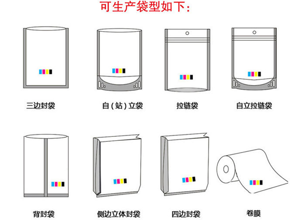 透明食品包裝袋,拉鏈塑料包裝袋廠家批發(fā)